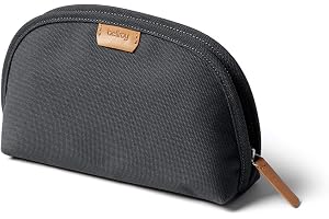 Bellroy Classic Pouch, organiseringsfodral, necessär i läder och tyg (för pennor, kablar, smink och personliga saker)