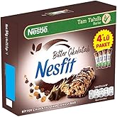 Nestl&eacute; Nesfit Bitter &Ccedil;ikolatalı Tam Tahıllı Bar 4&rsquo;l&uuml; Paket, 4x23.5 Gr