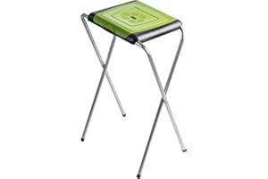 KADAX Stand separazione dei rifiuti, Supporto Sacchetto di immondizia Stabile con cochio in plastica, Supporto Sacchetto della Spazzatura (Individualmente, Verde)