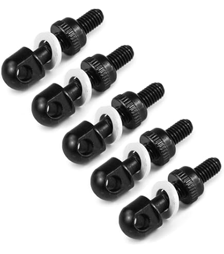 VicBre 12 Pezzi Base A Vite Per Bipiedi E Girelle - Filettatura 10-32, Ideale Per Caccia E Tiro