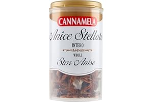Cannamela, La Dispensa, Anice Stellato Intero, Confezione da 23 g, Sapore Fresco e Intenso, per Ricette Dolci e Salate, per Insaporire Zuppe, Minestre e Stufati