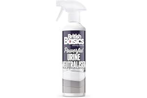 BritishBasics - Urine Neutraliser Eliminator | Stain and Odour Remover 500ml, Clear