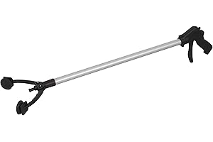 Vivamore Greifer - Greifzange mit Anti-Rutsch- und Verriegelungsfunktion - Für Senioren und Behinderte - 87cm