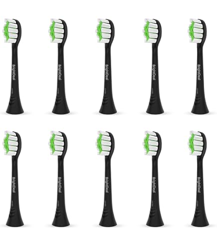 5 têtes de brossage medium pour brosse à dents sonique SZB-300 - Newgen