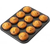 Yanmaz Yapışmaz 12'li Muffin Kek Kalıbı