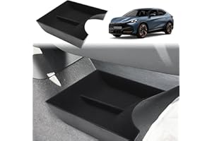 ‎GAFAT GAFAT Kompatibel mit Neu Cupra Tavascan 2025 2026 Mittelkonsole Aufbewahrungsbox, Tavascan VZ Organizer Tray Unten die Mittelkonsole, aus Flockung, Tavascan Zubehör