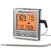 ThermoPro Meat BBQ Food Thermometer with Digital Probe