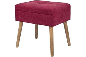 VEA SRL Sgabello Contenitore Wonder Bordeaux CM.45X35X35h