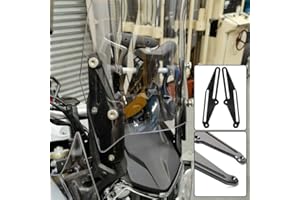 Lorababer Kit de Ajuste de Parabrisas Delantero de Motocicleta, Soporte de Ajuste de Parabrisas, Kit de Marco de Soporte Compatible con Y-amaha Tenere 700 XTZ700 XTZ 700 2019 2020 2021 2022