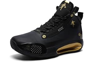 Ucilxi High Top Basketball Schuhe, Sportschuhe, modische, rutschfeste, atmungsaktive Laufschuhe