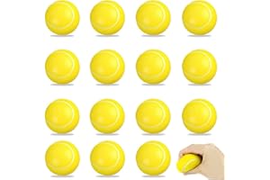 YSFVNP Sponge Ball, Foam Tennis Balls, Yellow Mini Foam Balls For Kids' Games Indoor Outdoor Sports For Kids Boys & Girls