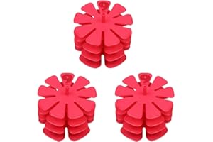 YOUDOIT 3 kits de marque-parts de gâteau 5, 6, 7 et 9 parts