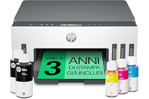 HP Smart Tank Plus 7005 AiO 28B54A, Stampante Multifunzione a Colori, Serbatoio d'Inchiostro ad Alto Volume di Stampa, Fino a 12000 Pagine (Nero) e 8000 Pagine (Colore), F/R Automatica, Wi-Fi, Bianca
