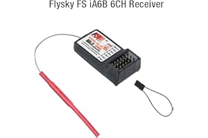 Tamlltide Flysky FS FS-R6B 2.4G 6 Channel Receiver Radio Model Remote Control Receiver for RC Car FS-TH9X