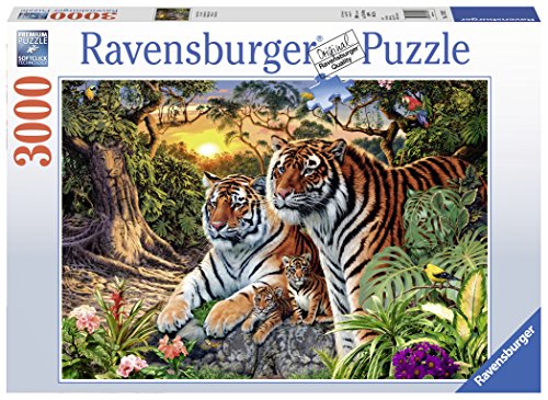 Ravensburger Hidden Tigers, 3000pc Jigsaw puzzle