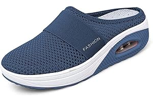 YisiNP Scarpe Donna Traspiranti e Casual con Cuscino d'Aria Scarpe Ortopediche Antiscivolo per Scarpe da Passeggio