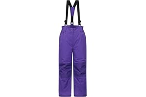 Mountain Warehouse Honey Kids Snow Pants - Snowproof Childrens Trousers, Water Resistant Rain Pants with Zipped Pockets - for Sports, Skiing Holidays, Snowboarding