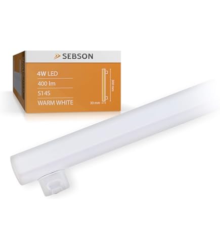 Lampadina Philips 60W A 2 Attacchi S14s - Satinata