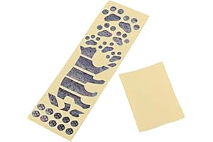 RuiJOTWAT Ukulele - Concert Fret Markers Inlay Sticker Decal Cat Foot Print/Cat Paws
