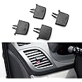 Ubervia® Front Center AC Vent Air Conditioning Vent Outlet Tab Clips Fit for Hyundai Verna Solaris 2010-2016 (Pack of 4)
