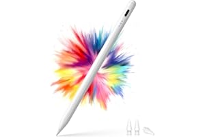 KEEPRO Pencil for iPad (2018-2025), USB-C Fast Charging Stylus Pen with Palm Rejection Tilt Sensitivity for Air M3/M2 11"/13"/5/4/3, Mini 7/6/5, Apple iPad 11/10/9/8/7/6, iPad Pro M4 13"/12.9″/11″