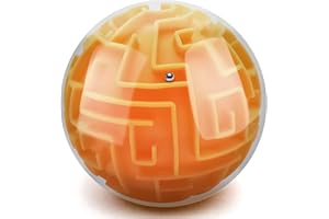 YongnKids Puzzle Ball for Kids, Maze Ball for Boys Girls Adults Birthday, Memory Brain Puzzle Games- Challenges Intellectual Reaction Speed 3D Maze Puzzle (Medium difficulty)