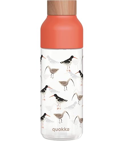 Quokka FLOW YELLOW Glasflasche Mit Silikonhülle – 660 Ml, BPA-frei, Bruchsicher, Auslaufsicher