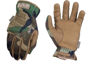 MECHANIX WEAR Mechanix – Guantes FastFit Guantes camuflaje de bosque, color Mediano, tamaño Medium