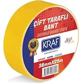 Kraf &Ccedil;ift Taraflı Bant 38mmx25m