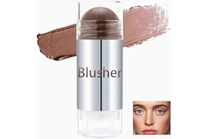 Boobeen Blush Stick Highlighter Makeup Stick Matte Contour Stick, Lightweight Cheek Blush Cream Shimmer Contouring Stick, Waterproof Multi Stick for All Skin Smooth & Natural