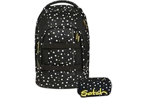 satch Set di 2 zaini per la scuola, con astuccio
