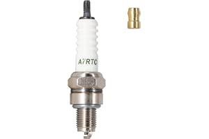 TORCH A7RTC Screw Terminal Spark Plug Replacement for NGK CR7HSA, Denso 4008/U22FSR-U 5383/IUF22, Bosch UR3AS, Champion Z9Y Copper Plus 808, OEM