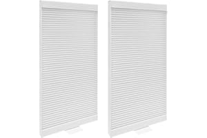 SQLJYU 2 Stück Effektiver Filter für Lüftungsanlagen - Filtermatten für STIEBEL ELTRON LWZ 5 S Smart Integralgerät, FMK F7-2 ZUL Inverter Ersatzfilter, 231331, F7 Filter