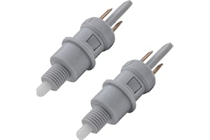 Easyboost Contacteur de Feu Stop M6 Gauche ou Droite pour Scooter 50cc MBK Booster Nitro Ovetto Bw's Stunt Rocket Slider Aerox Mach-G Jog-R Ovetto Neo's et pour Yamaha 125 Majesty Skyliner