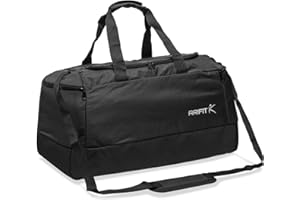 PEWVON Borsone Palestra Uomo Donna M 40L e XL 50L grande in 3 colori Borsa da Viaggio Sportiva Yoga Campeggio Fitness Allenamento Piscina Calcio, Spazioso e Comodo. Tessuti Resistenti, Design Minimal Moderno