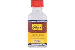 KREUL 3571-125ML - Solo Goya Terpentin-Ersatz, Flasche mit 125 ml, Reinigungsmittel für alle Arbeitsgeräte wie Pinsel, Spachtel, Paletten und als Verdünnungsmittel für Ölfarben