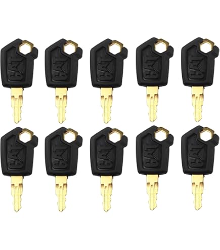 Passt (14607) JCB/CAT/Bomag Schlüssel *5er-Pack* | eBay