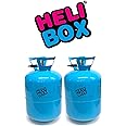 Helium Gas Cylinders, 2 Pack, Up To 60 9" Latex Balloons Capacity