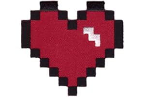 Titan One Europe - Zelda Heart Leyenda de Zelda Parche Bordado Termoadhesivo