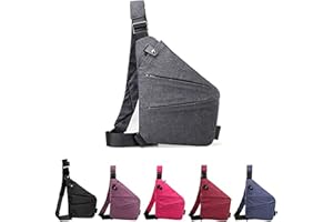 SYUUD 2023 New Personal Flex Bag,Waterproof Anti Theft Sling Bag,Side Backpack for Women/Men Crossbody,Chest Bag Sling Bag Crossbody,For Hiking,Climbing, Biking, Traveling