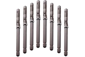 LZZNOM Schwebende Regalhalterungen – 8 Stück, strapazierfähig, unsichtbare Regalhalterungen mit Schrauben, DIY-Hardware, Jalousienstützen, Regale, 54 kg, Ø10 x 100 mm (8 Stück)