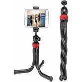 Esnek Monopod Tripod Youtuber Yayıncılar ve Sosya Medya i&ccedil;in İdeal 30cm Ahtapot 360 Derece Taşınabilir Ayakları B&uuml;k&uuml;lebilir S
