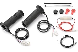 DAYTONA kit manopole riscaldate moto manubri 22,2mm terminale aperto/controllo mecc. con protezione batteria