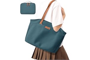 winspansy Borsa Donna,Grande Capacità Borsa da Viaggio Impermeabile Tote Bag Università Donna,Organize Borse Shopper Borsetta Lavoro per Uso Quotidiano Tracolla Donna per PC Computer