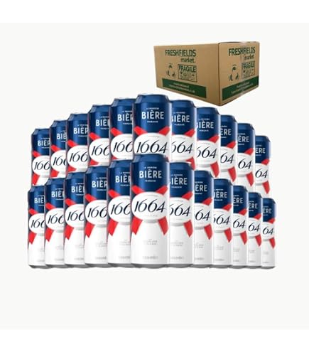 KRONENBOURG Lager 24x 500ml Cans : Amazon.co.uk: Grocery