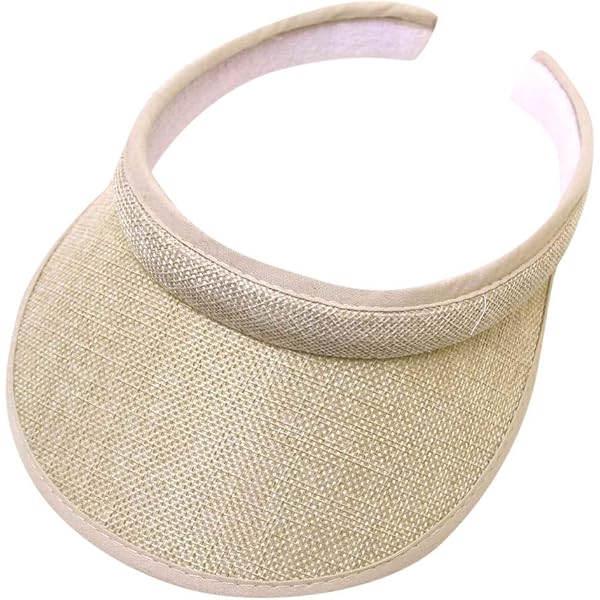 4 Pack Clip On Cotton Wide Brim Sun Visor Hats for Women Men Outdoor Sports 4 Pack Clip on Wide Brim Sun Visors for Outdoor Sports Golf  main image 3