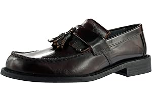 ROAMERS Classic Oxblood Retro,Ska,Northern Soul RUDE BOY Tassle Loafers (12)