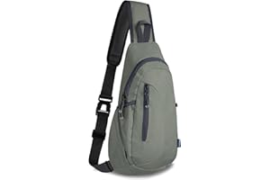TITECOUGO Leichte Brusttasche Kleine Umhängetasche Leichter Crossbody Rucksack für Männer Frauen und Kinder Schultertasche für Sport und Outdoor