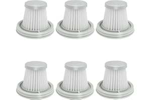 GENERIC NUHFUFA 6 Stück Vakuumfilter für Mi Mijia Auto Mini Handstaubsauger