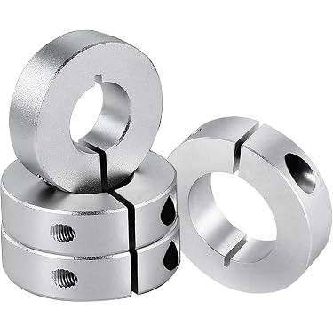 SHORENUTZ 2x Collare Albero Doppio Diviso 5/16" - Morsetto Ossido Nero SC031D